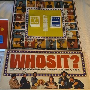 Vintage Whosit? Board Game by Parker Brothers